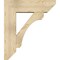 Ekena Millwork Legacy Slat Rough Sawn Bracket w/ Offset Brace, Douglas Fir, 8"W x 26"D x 30"H BKT0806X26X30LEC06RDF - alternate 4